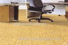 Padded Carpet Tiles For Banquet Hall , Gray Loop Pile Carpet