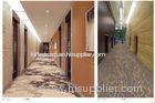 Luxury Nylon Tufted Hotel Corridor Carpet , Cut Pile Axminster Colors