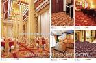 Customized Cut Pile Banquet Hall Carpet With Nylon Red Patterns