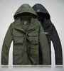 Olive Drab Mens Military Jacket Clothing M L XL XXL With Hood