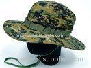 Camouflage Mens Military Cap , Tactical Combat Floppy Hat