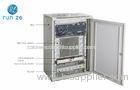 Damp-proof Outdoor Telecom Cabinet With 6 - 48 Ports Network Panel