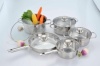 Stainless Steel Cookware Sets 10 PCS SET