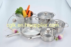 Stainless Steel Cookware Sets 10 PCS SET