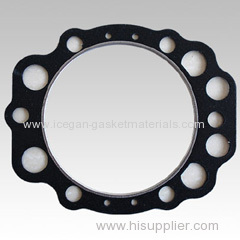 Graphite composite plate gasket