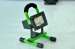 Green 10W 4400mAh Portable LED Flood Light