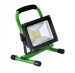 Green 20W 4400mAh Rechargeable LED Flood Light
