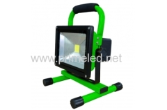 Green 20W 2200/4400mAh Portable LED Flood Light