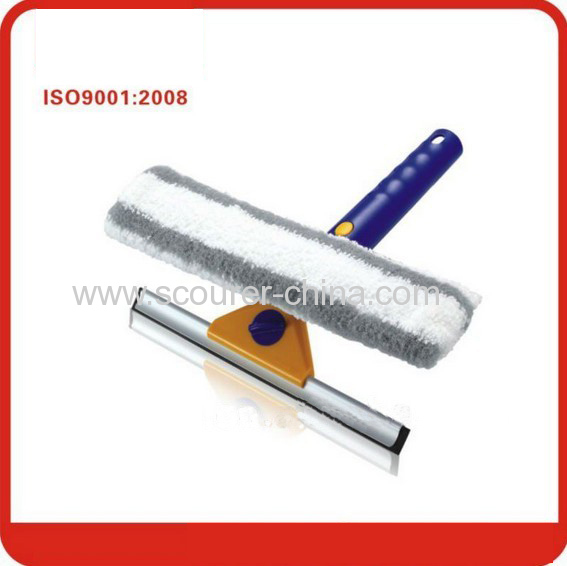 Telescopic aluminum handle Microfiberwindow washer