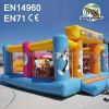 Mechanical Foam Party Magic Jump Inflatables
