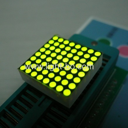 Ultra-Blau 0,8 "1,9 mm 8 x 8 Dot-Matrix-LED-Displays für Moving Zeichen, Message Boards, Aufzug Positionsanzeigen