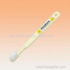 Thermal transfer tapes for plastic toothbrush