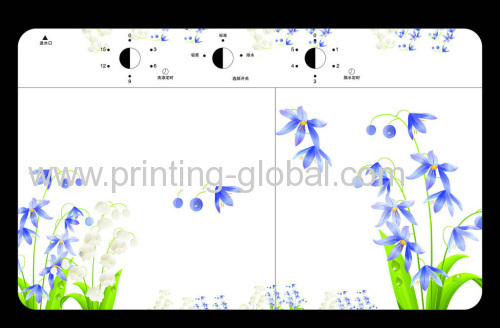 Heat transfer Film For Washing Machine Panel