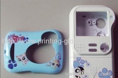 Hot stamping film for plastic game player shell