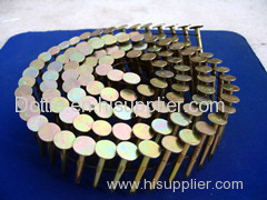 coil nails/large head roofing nails/ 1 1/2 length roofing nails