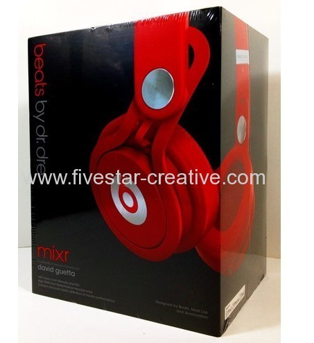 New Beats by Dre Mixr Headphone Red