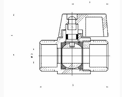 Brass Mini Ball Valve Male*Male