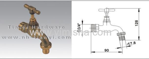 YIMISHA Brass Bibcock for Wash Basin 