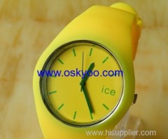 New ICE silicone Jelly colorful promotion watch factory wholesale