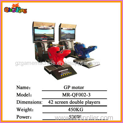 Electric indoor simulator racing machine MR-QF002-3