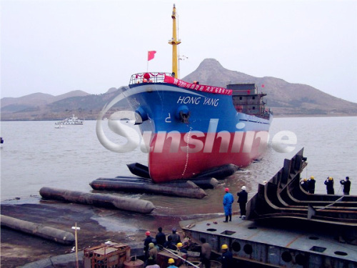 marine infloating rubber airbag