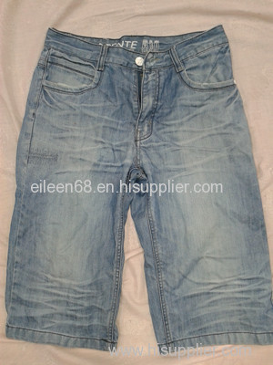 Men used jean short pants