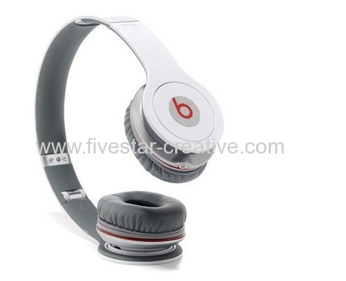 2013 Beats by Dr Dre Solo HD Headphones White