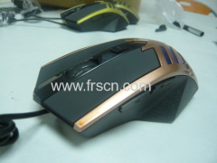 fashionable wired 5d usb optical mouse