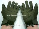Mens Outdoor Airsoft / Handgun Shooting Gloves Olive For Combat