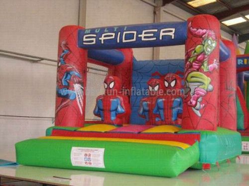 Spiderman Pink Indoor Inflatable Bouncers