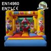 Inflatable Clown Castle Bouncer Moonwalks