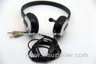 Portable Over The Ear Computer Wired Stereo Headphones With Voice Control