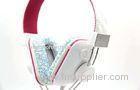 Lovely Music Studio Portable Stereo Headphones With Flat Cable