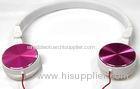 Long Wire Colorful Portable Stereo Headphones For Music Player