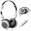 Portable Dj Style Wired Stereo Headset , Noise Reduction Stereo Headphones With Mic