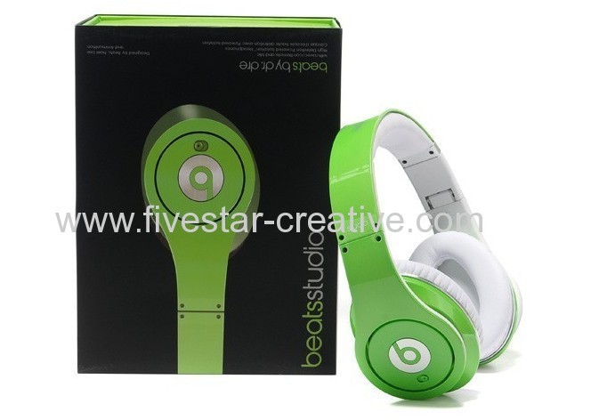 New Beats By Dr Dre Studio Headphones Green