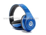 New Beats By Dr Dre Studio Headphones Blue