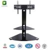 Black Glass TV Stand/Plasma TV Stand /LCD TV Stand/2-Layer TV stand