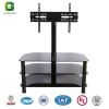 3-shelf Glass TV stand/TV Stand with swivel Bracket/TV Table for Middle East market/Hot Selling