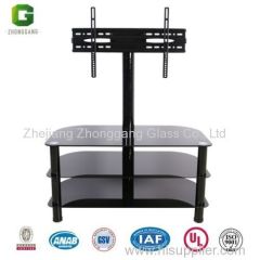 3-shelf Glass TV stand/TV Stand with swivel Bracket/TV Table for Middle East market/Hot Selling