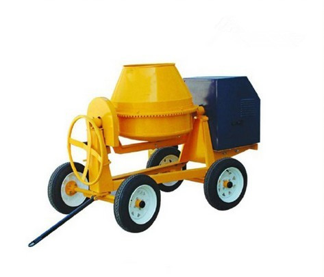 Cement Mixer with Four Wheels