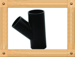 2013 hot sale HDPE Butt welding fittings "Y" Type Tee