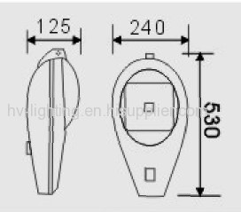 Roadway lamp SMD3528 DIP LED 30W