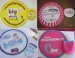 Customized size foldable frisbee