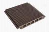 WPC Decking Board Wood Plastic Composite Hollow Flooring Resistant To Moisture