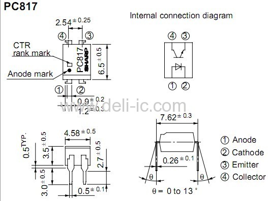 B - High Density Mounting Type Photocoupler -