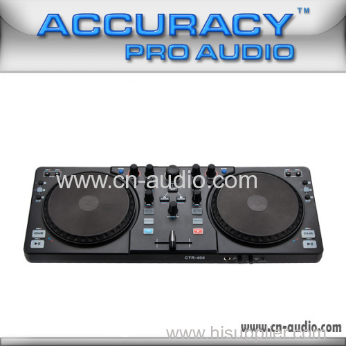 dj player with virtual dj software