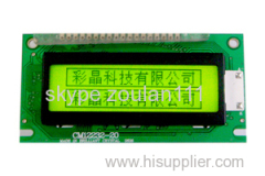122x32 industrial grade graphical lcd module with pins connect (CM12232-20)
