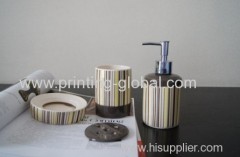 Hot stamping film for plastic bathroom sets