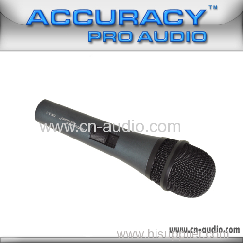 Professional handheld wired microphone